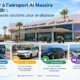 Arrivée à l’aéroport Al Massira d’Agadir